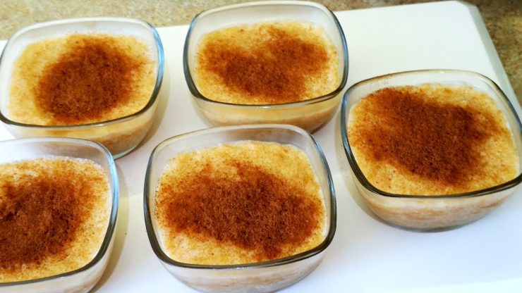Leichtes Apfeldessert: sehr wenige Zutaten, super schnell, nur 55 kcal
