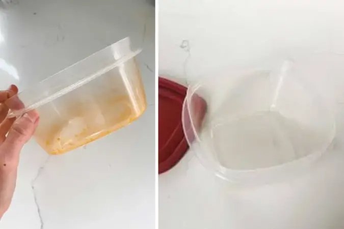 Fettverschmutzte Behälter: Reinigen Sie sie in 5 Sekunden
