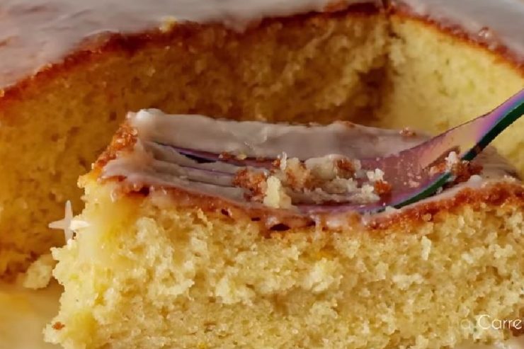15 Esslöffel Orangenkuchen: weich und lecker