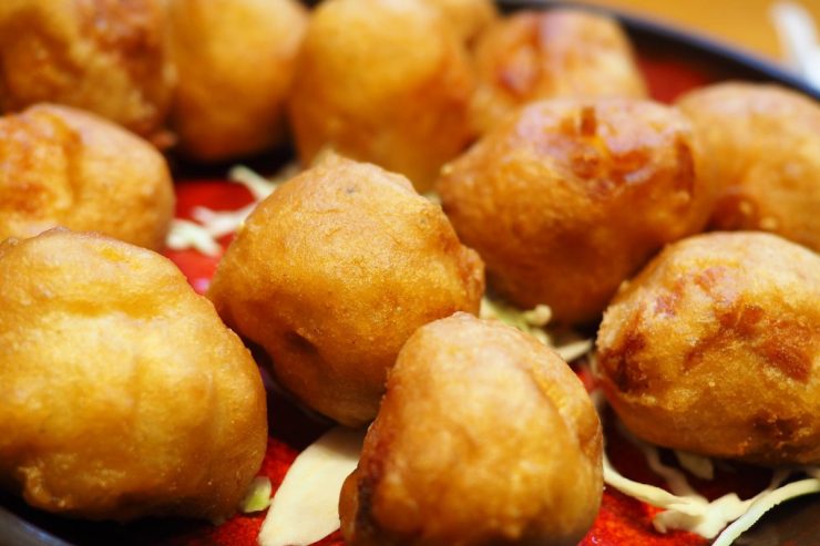 Kürbis-Zeppolin: das Meisterrezept des Herbstes! Sie sind sehr weich