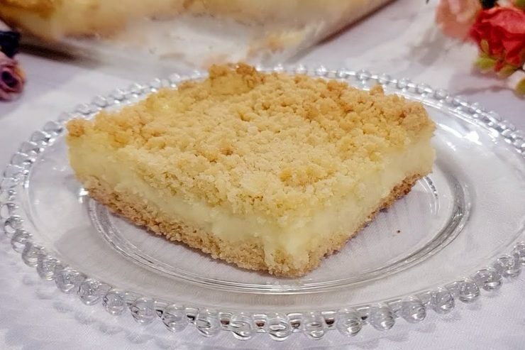 Milchstreusel: cremig und knusprig, es ist spektakulär