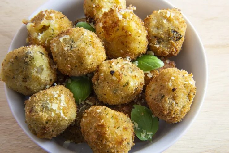 Hühnchen-, Zucchini- und Ingwer-Fleischbällchen: nur 40 Kalorien