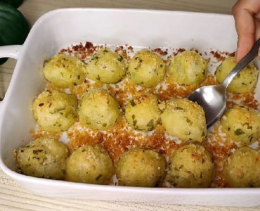 Ofenkartoffelbällchen: Sie sind super lecker. Sie haben nur 30 kcal