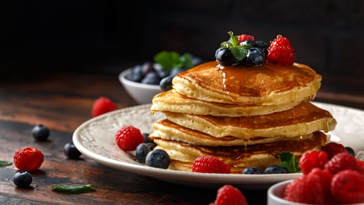 Perfekte Pfannkuchen mit nur 3 Zutaten: Sie sind köstlich!