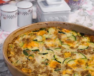 Gemüse rustikal: Ich bereite es ohne Blätterteig zu. Es ist lecker und schnell!