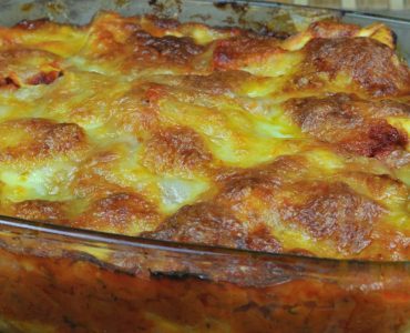 Ich brauche nur Kürbis und eine Zucchini für ein schnelles und super leckeres Abendessen, mit nur 290 kcal