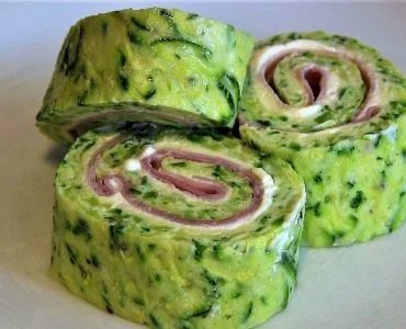 Schinken-Zucchini-Omelette-Brötchen: superleicht, nur 170 Kalorien!
