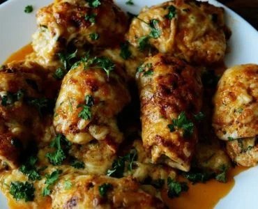 Hähnchenbrötchen mit nur 90 Kalorien: gebacken und super lecker!