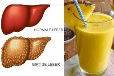 Das Bananen-Kurkuma-Getränk: entgiftet Leber und Nieren, senkt Blutzucker und Cholesterin