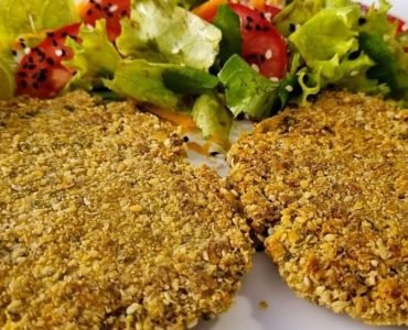 Das Haferkotelett | Ersetzen Sie das Fleisch wie folgt | Besser als der Mailänder!