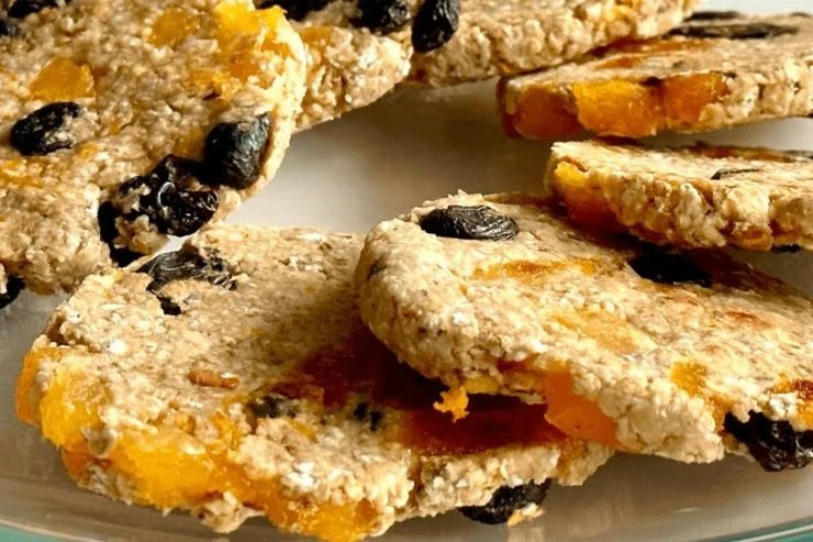 Gebratene Haferkekse: ohne Mehl, Zucker, Butter