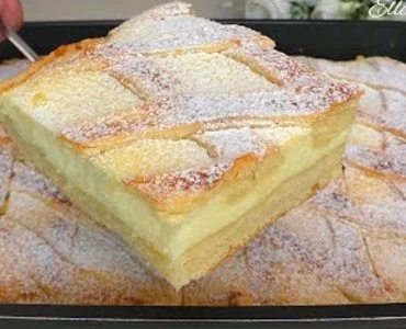 Die Ricotta-Tarte mit doppelter Füllung | Bereiten Sie es im Handumdrehen vor | Es ist großartig!
