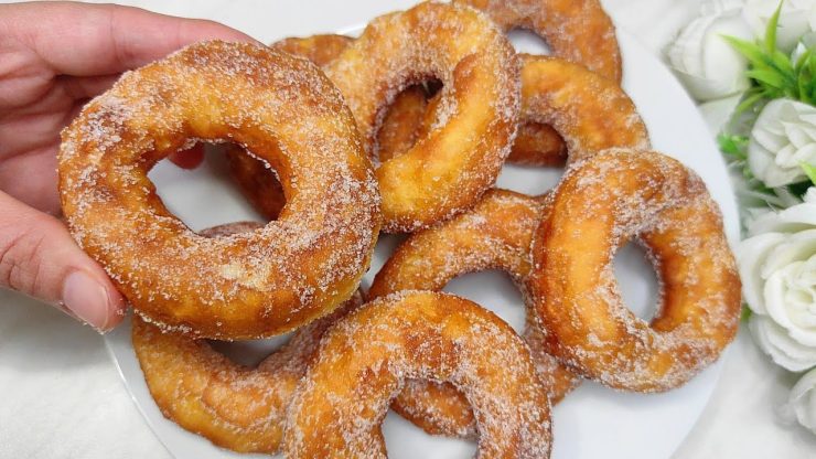 Apfeldonuts: ein schnelles und leckeres Rezept!
