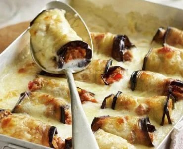 Auberginen-Cannelloni: ein einfaches, leckeres und leichtes Rezept!