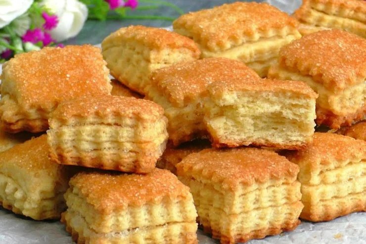 Kekse der Vergangenheit: einfach und lecker