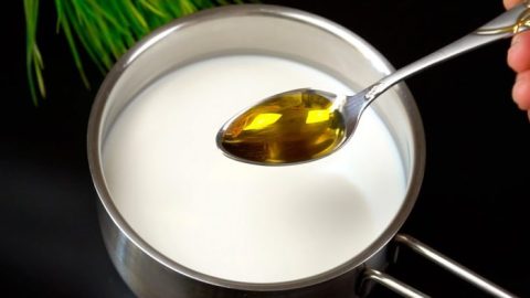 Olivenöl in die Milch geben ❗️ Ich kaufe es nicht mehr im Laden. Einfach und schnell